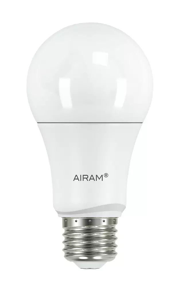 Airam Led-vakiolamppu A60 radar 827 1055lm E27 opaali - Led-polttimot - 0003809 - 1