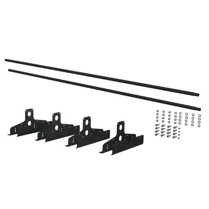 Markki Lumiestepaketti Lukkosaumakatolle 3m RR33 Musta - Lumiesteet - 0020459 - 1