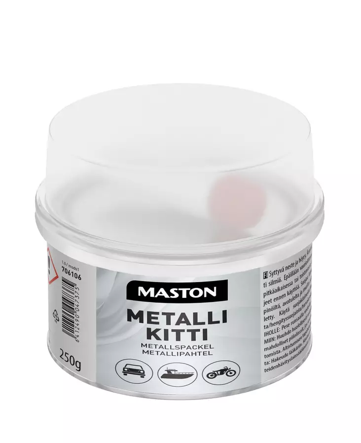 Maston Metallikitti 250g - Kitit ja tasoitteet - 0021279 - 1