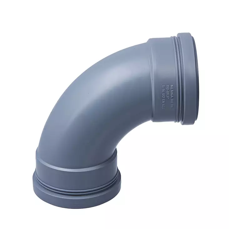 Muhvikulma 110mm 90 ast. Pyör. - 110mm viemäriosat - 0015019 - 3