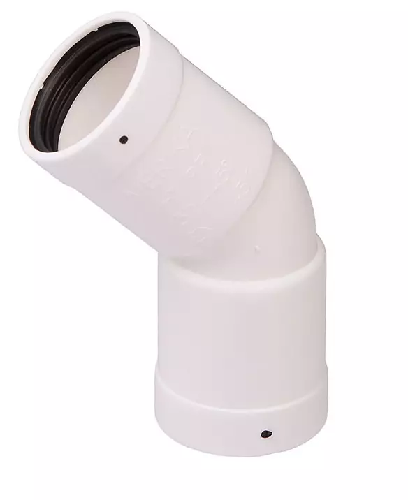 Muhvikulma 32mm 45ast - 32mm viemäriosat - 0018209 - 1
