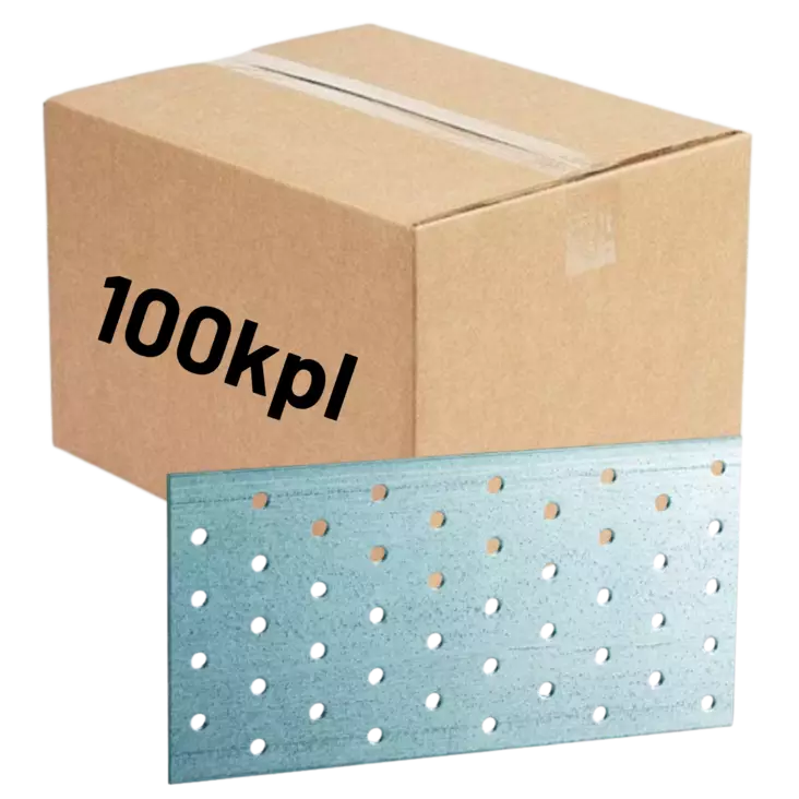 Naulauslevy 60x200x2,0mm 100kpl (LTK) - Naulauslevyt - 0022379 - 1