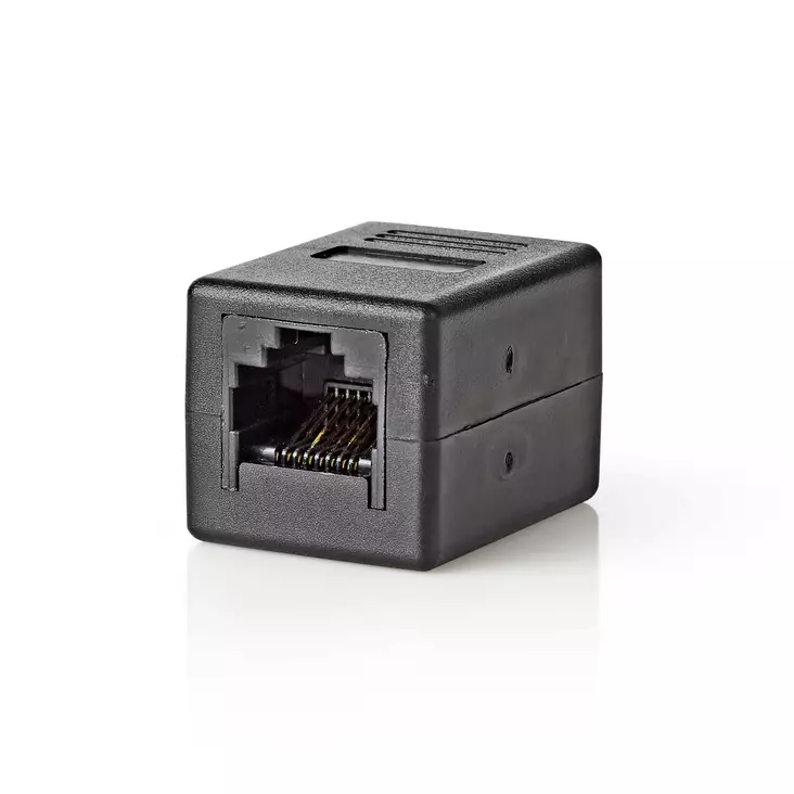 Nedis Cat 5 verkkosovitin Suojaamaton RJ45 naaras-RJ45 naaras - Antenni- ja datatarvikkeet - 0007169 - 1
