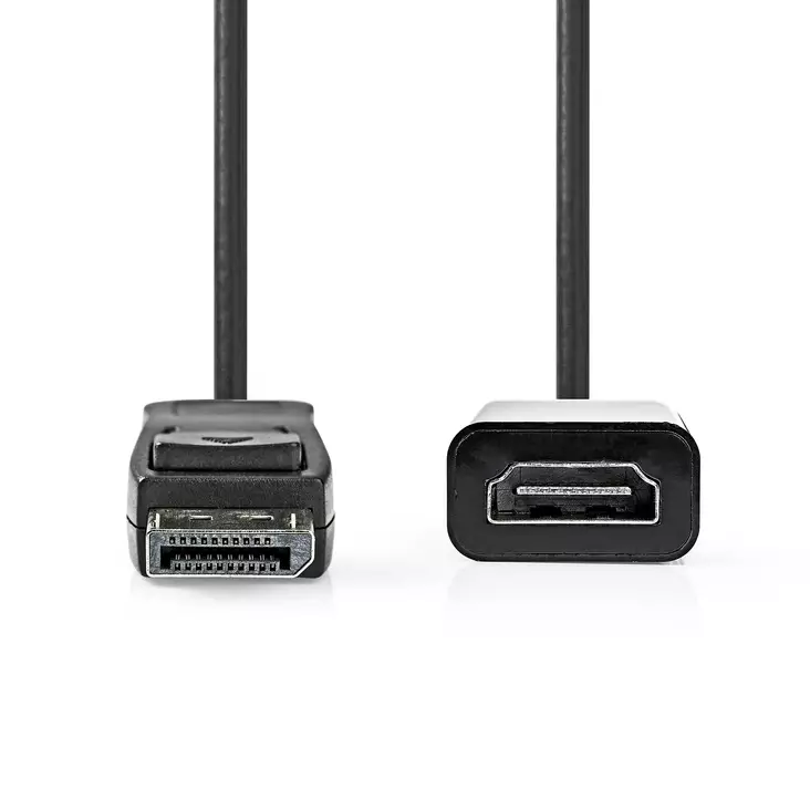 Nedis DisplayPort uros-HDMI naaras 0.20m - Tietokonetarvikkeet - 0007049 - 1