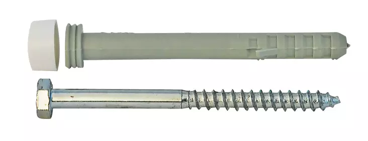 Opal wc-kiinnitysruuvisarja 5,5x80mm 4kpl - WC-pöntön korjaus ja asennustarvikkeet - 0007819 - 1