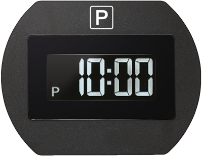 Park Lite elektroninen parkkikiekko musta - Auton sisätilatarvikkeet - 0014599 - 1