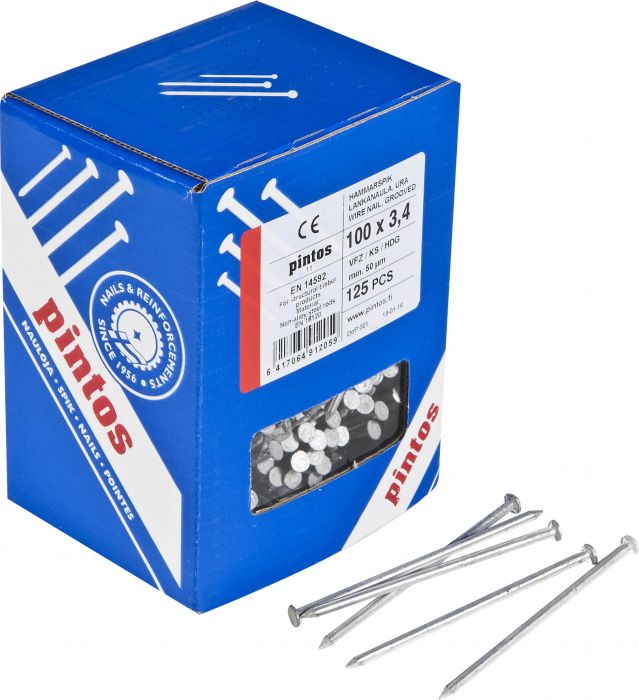 Pintos Lankanaula KS 100x3,4 125kpl - Lankanaulat - 0011319 - 1