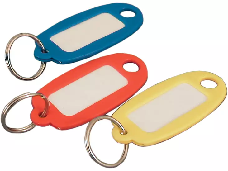 Pisla avainnimike 3kpl värilajitelma - Oven lukot - 0002229 - 1
