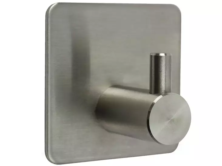 Pisla koukku latera harjattu nikkeli - Tarranaulakot - 0001759 - 1