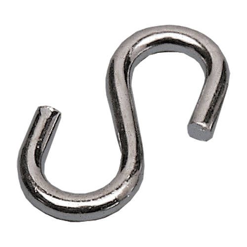 Pisla s-koukku 50mm 4kpl sinkitty - Katto- ja kulmakoukut - 0002209 - 1