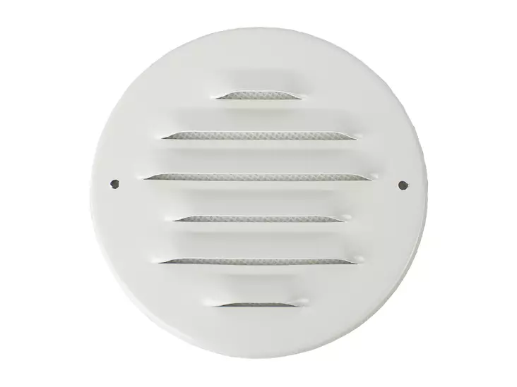 Pisla säle 100mm valkoinen - Säle- ja korvausilmaventtiilit - 0002379 - 1