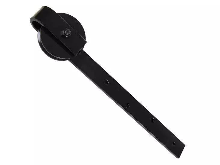 Pisla työntöovenpyörä 100mm/kantavuus 150kg musta - Liukuovitarvikkeet - 0002159 - 1