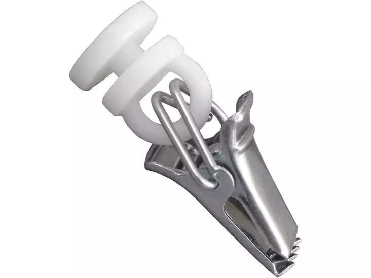 Pisla U-kiskon pyöröliuku nipistimellä 20kpl - Kaihtimet ja kaihdintarvikkeet - 0001749 - 1