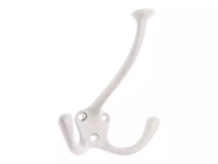 Pisla vaatekoukku arona samakki/valkoinen 110mm - Vaatekoukut - 0002049 - 1