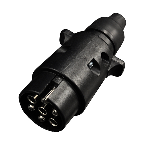 Pistoke 7-napainen muovi abiko - Pv- pistokkeet ja johdot - 0008619 - 1