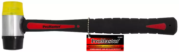 Promaster muovipäävasara 40mm - Rakentajan vasarat - 0006029 - 1