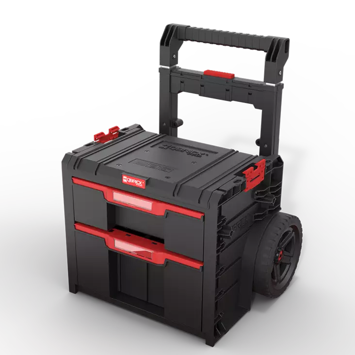 Qbrick System PRO pakki renkailla 2.0, kahdella vetolaatikolla - Työkalupakit - 0019709 - 1