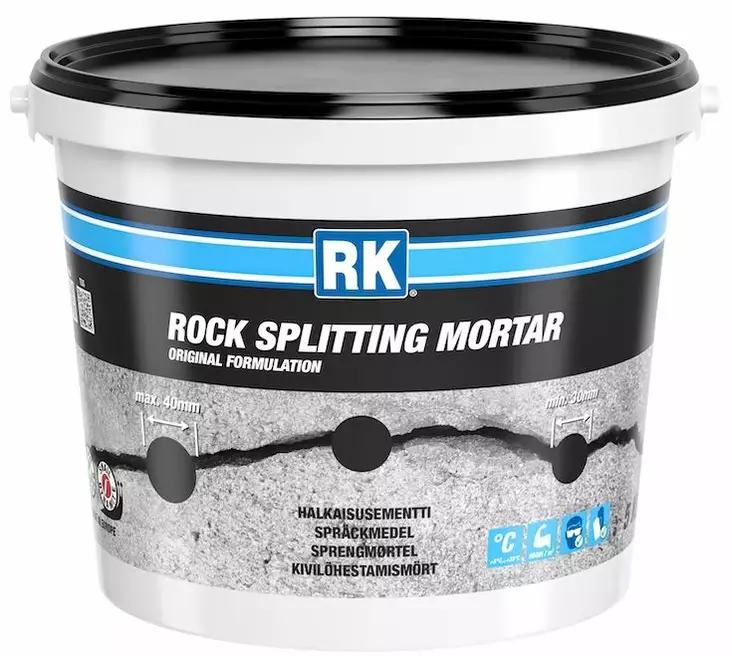 RK Halkaisusementti "etanadynamiitti" 5kg - Laastit  ja tasoitteet - 0008839 - 1