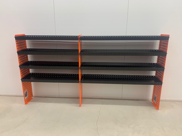 Hammer pakettiautohyllystö 1200x2265mm - Pakettiautokalusteet ja -hyllyt - 0014589 - 1