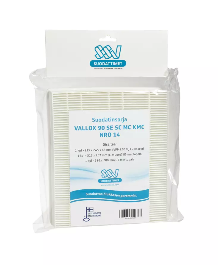 SSV Vallox 90 SE MC KMC NRO 14 Ilmanvaihtokoneen suodatin - Ilmanvaihtokoneen suodattimet - 0002729 - 1