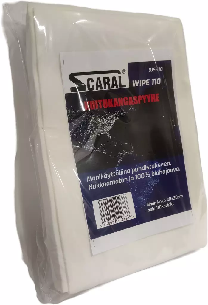 Tehopyyhe nukkaamaton 20x30cm arkki, n. 110kpl/pkt - Teollisuuspyyhkeet ja imeytysmatot - 0014919 - 1