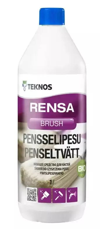 Teknos Pensselipesu Rensa Brush 1L - Rakennus pesuaineet - 0020629 - 1