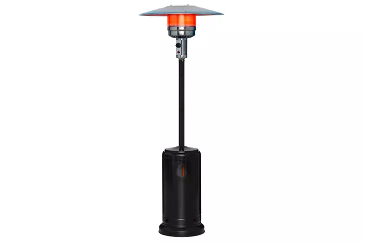 Terassilämmitin kaasukäyttöinen 13kW musta - Terassilämmittimet - 0021119 - 1