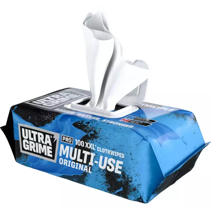 UltraGrime Puhdistusliina XXL MultiUse 38x25cm 100kpl - Muut paperit ja pyyhkeet - 0022009 - 1