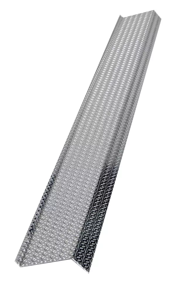 Warma Kynnyspelti alumiini riisinjyvä 120mm, pituus 1,2m - Kynnyspellit ja tasolistat - 0009729 - 1