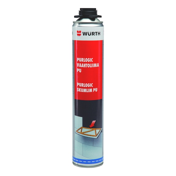 Wurth Purlogic PU-vaahtoliima 800ml - Uretaanivaahdot - 0010549 - 1